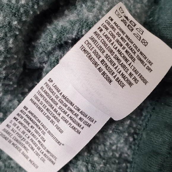 American Eagle Outfitters Retro Hoodie 1/4 Zip Size S - Picture 7 of 13